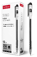 Ручка гел. черная 0,5мм  Solo  для ЕГЭ HATBER