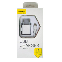 Сетевое зарядное устр-во micro usb USB 1м, 1A TREQA