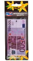 Ароматизатор Деньги 500 ЕВРО ваниль NEW GALAXY