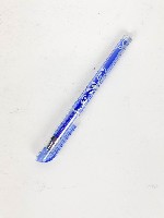 Ручка гел. синяя 0,5мм пишет-стир  Узор  Yalong