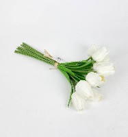 Цветок искусственный  Тюльпан  (уп. 9шт) 33см ассорт.