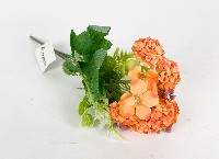 Цветок искусственный  Прелестный букет  (уп. 5шт) 30см ассорт.