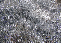 Мишура новогодняя глянц. 1,4м (d 9см) однотон. серебро