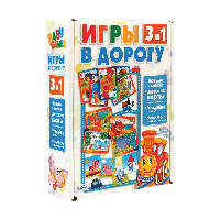 Игра настольная 3в1  Карты. Угадайка. Найди пару  Beby Games