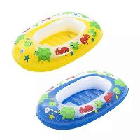 Круг для плавания детский 102*69см 1-2 года  Kiddie Raft  с сиденьем ассорт. 34037 Bestway