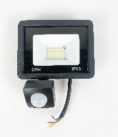 Прожектор светодиодный 20W с датчиком движения