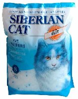 Наполнитель для кошачьего туалета силикагель 8л  Элита  Сибирская кошка