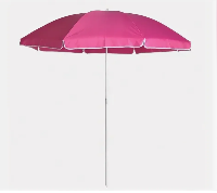 Зонт пляжный 1,2м (зонт стержень) розовый