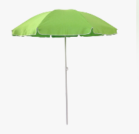 Зонт пляжный 1,2м (зонт стержень) зеленый