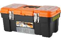 Ящик для инструментов с металлическими замками Blocker Expert 20 черный/оранжевый