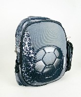 Рюкзак школьный жесткая спинка  Футбол  с пеналом
