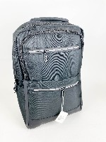 Рюкзак универс. 40см жесткая спинка, 4 отделения, 2 светоотраж. полосы, USB