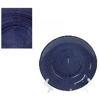 Тарелка обеденная керам. 265мм  Кантри  темно-синий