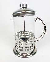 Чайник заварочный Френч-пресс 800мл металл. серебро