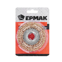 Щетка металл. для УШМ 100мм/М22 мягкая (диск) ЕРМАК