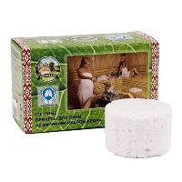 Соль для бани и сауны 350г брикет (уп. 4шт)  С эфирным маслом Кедр  ТМ  Бацькина баня