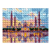 Мозаика алмазная 30x40  Мечеть Зайда  LORI