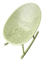 Кресло-качалка пласт. 88х67х80см зеленый