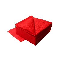 Салфетки бумажные 1сл. 24х24см  Оригами  цвет. интенсив ассорт. (уп. 100шт)