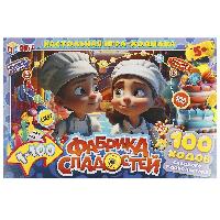 Игра настольная-ходилка  Фабрика сладостей  Умные игры