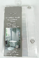 Штора для ванной комнаты PEVA  180х180см  Однотонная  ассорт.
