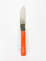 Нож кухон. метал. 9,5см  Дачный  дерев. ручка